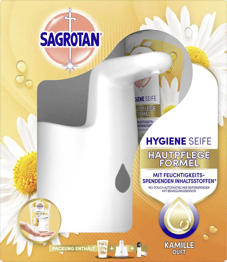 Sagrotan Seifenspender No-Touch Starter 3280107 Kamille Produktbild 