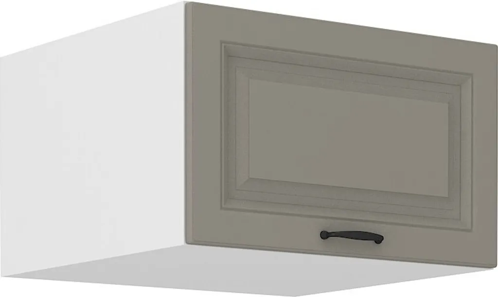 Pensile Cucina SOPHIA 60cm: Design Grigio Chiaro e Bianco Moderno