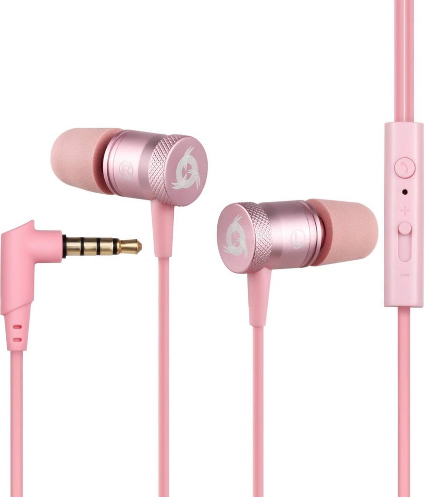 KLIM Fusion Kopfhörer in Ears mit Mikrofon - Langlebig - Innovativ: In-Ear Kopfhörer mit Memory Foam - 3.5 mm Jack - Sport Gaming In Ear Kopfhör...