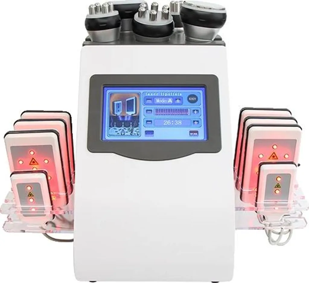 Machine de cavitation minceur 6-en-1 pour raffermir le corps entier