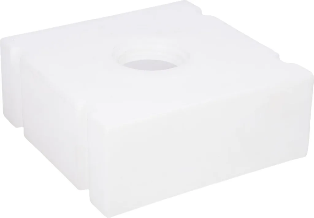 Réservoir eau fraîche RV 12 gallons carré 50x20 cm pour remorque