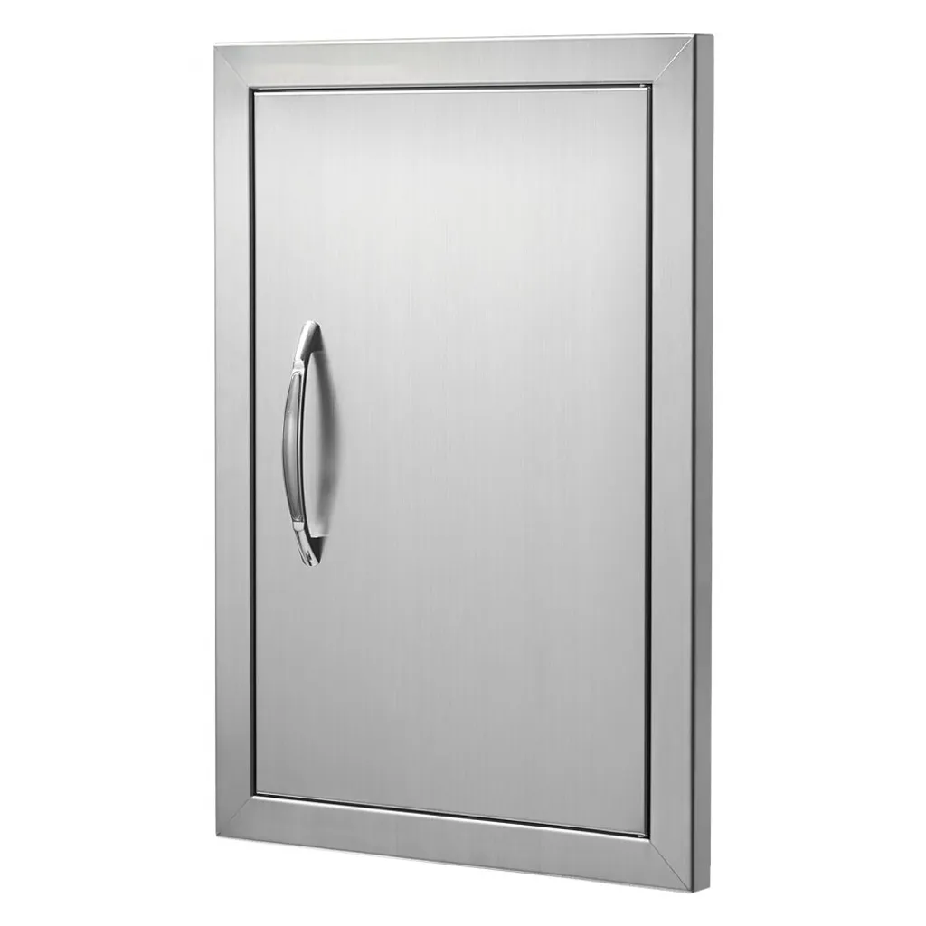 Porta Singola per Cucina Esterna 35x50 cm | Acciaio Inox Garantito - 10
