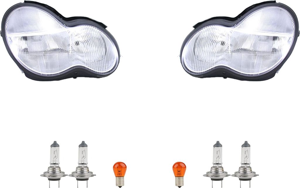 Johns, Scheinwerfer Links & Rechts Set + Leuchtmittel Produktbild 