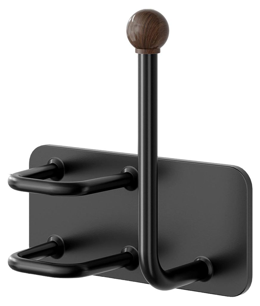 Haargummi-Haken-Kammhalter aus rostfreiem und wasserdichtem Gusseisen mit vertikalem Design – ideal zur Aufbewahrung von Haargummis und Haaracces...