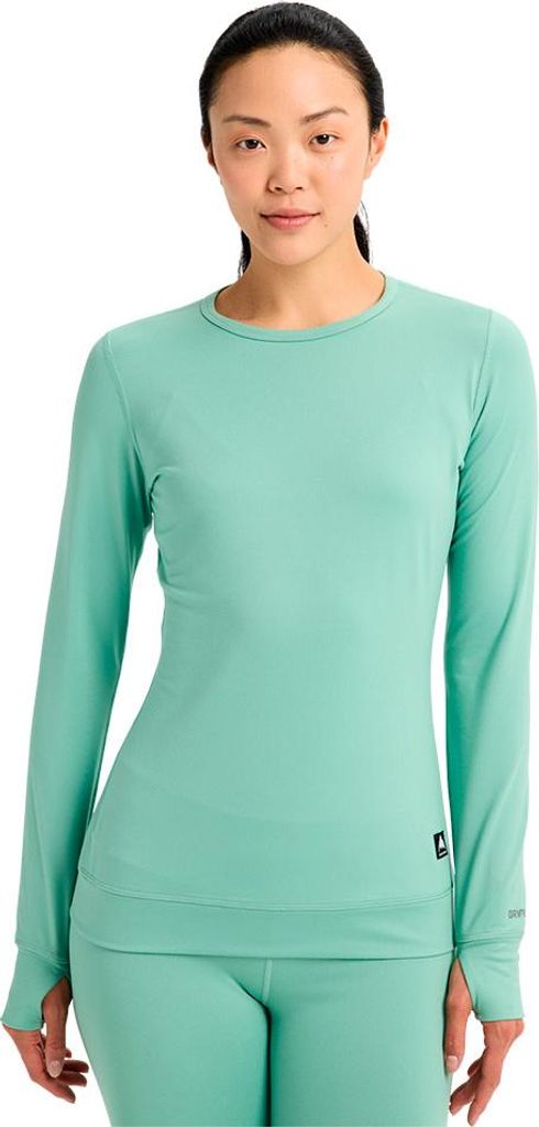 Burton Midweight Crew Langarm-baselayer Grün L Damen Grün L