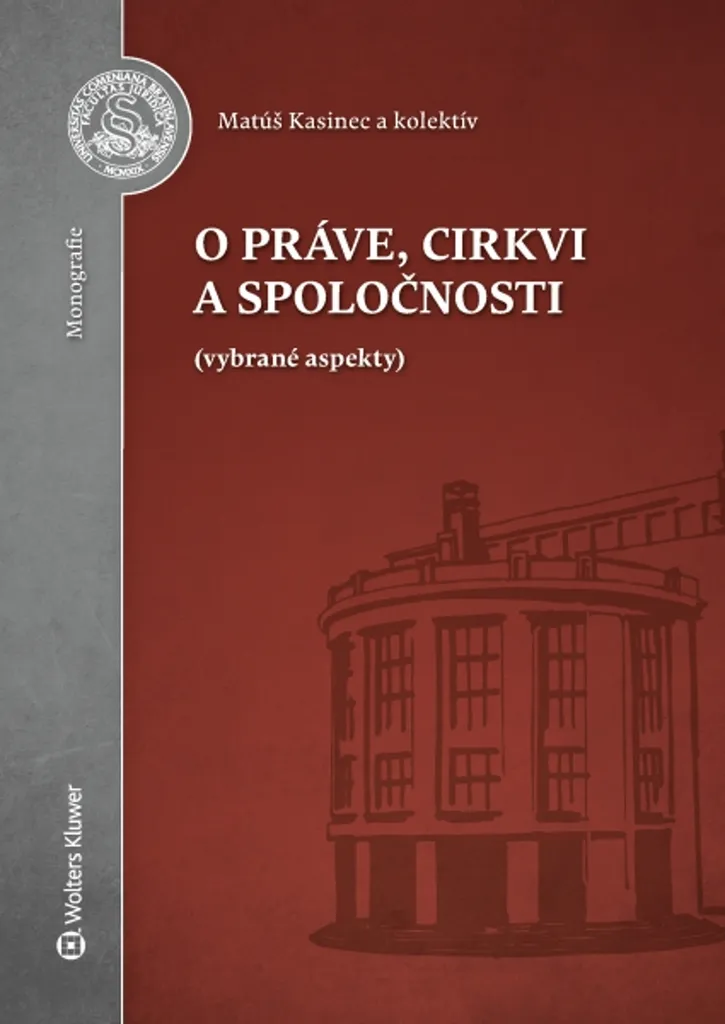 Livre de droit et sociologie ecclésiastique - Matúš Kasinec - Essai neuf