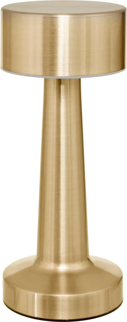 Lanterne de jardin HALTO métal doré 21 cm pour terrasse et décoration