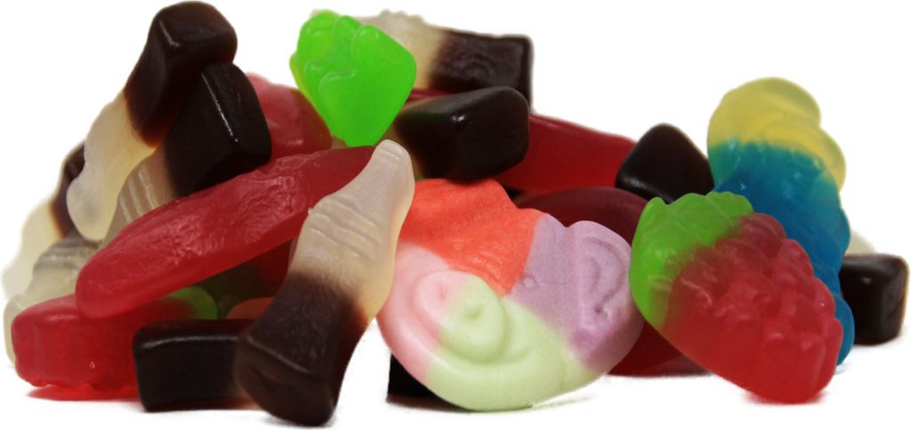 Gelatinefreier Fruchtgummi Mix Menge:300g Produktbild 
