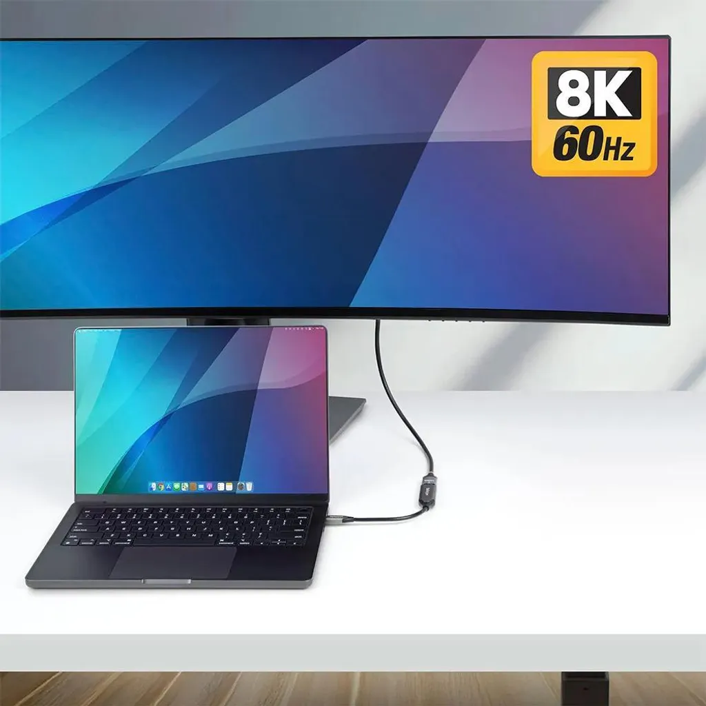 Adaptateur USB-C vers HDMI 2.1 8K 60Hz StarTech.com compatible USB4