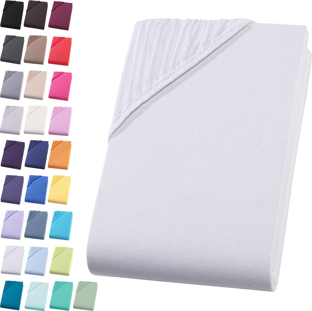 Jersey Kinder Spannbettlaken 60x120 - 70x140 cm Produktbild 