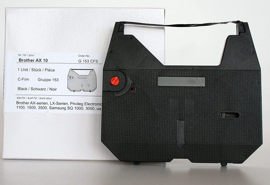 Kores G153CFS Farbband für brother AX 10 Carbon schwarz Obrázok produktu 