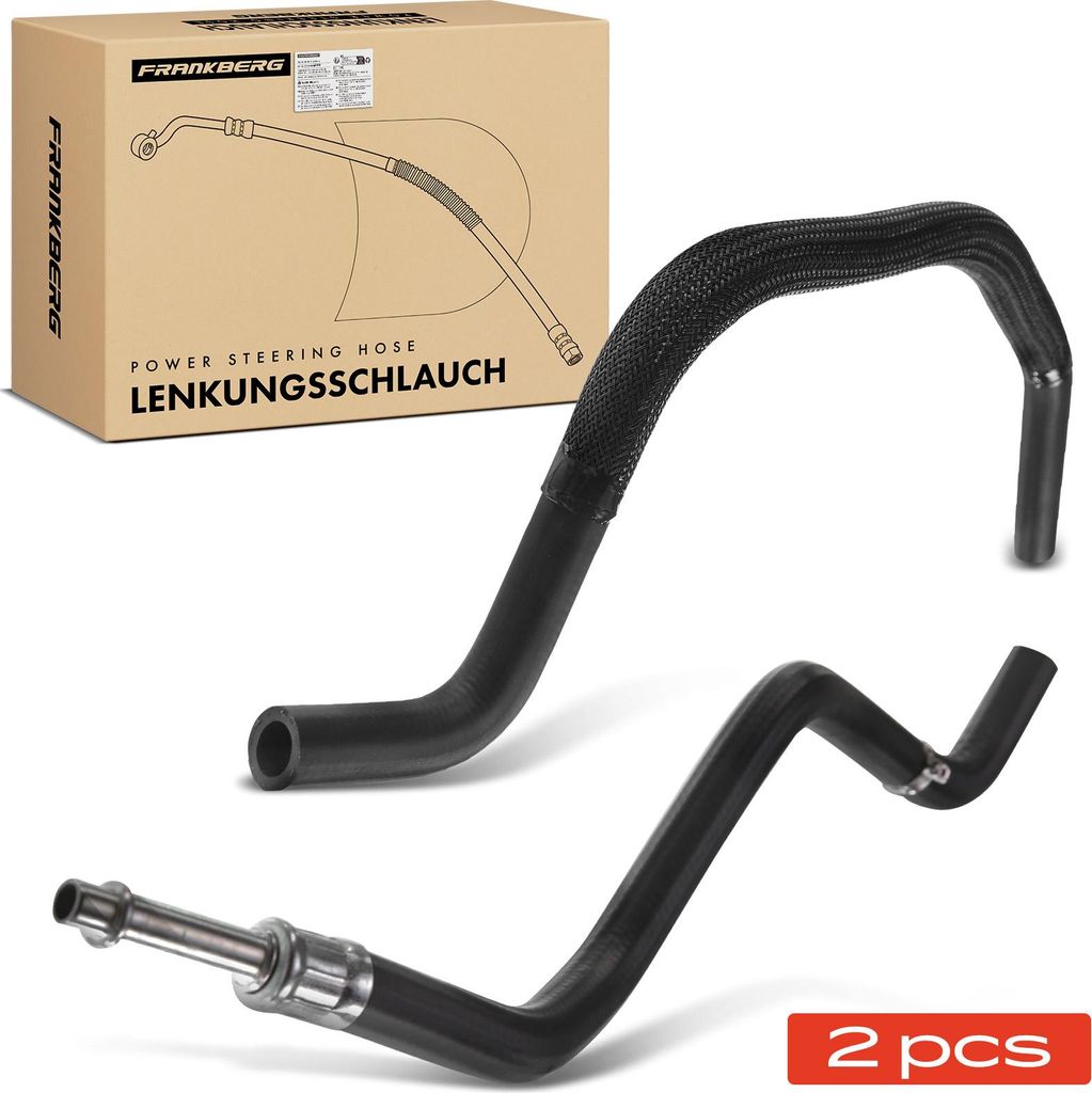 Frankberg 2x Hydraulikschlauch Lenkung für BMW 5 5er E39 7er E38 2.0L-3.0L 1995-2004