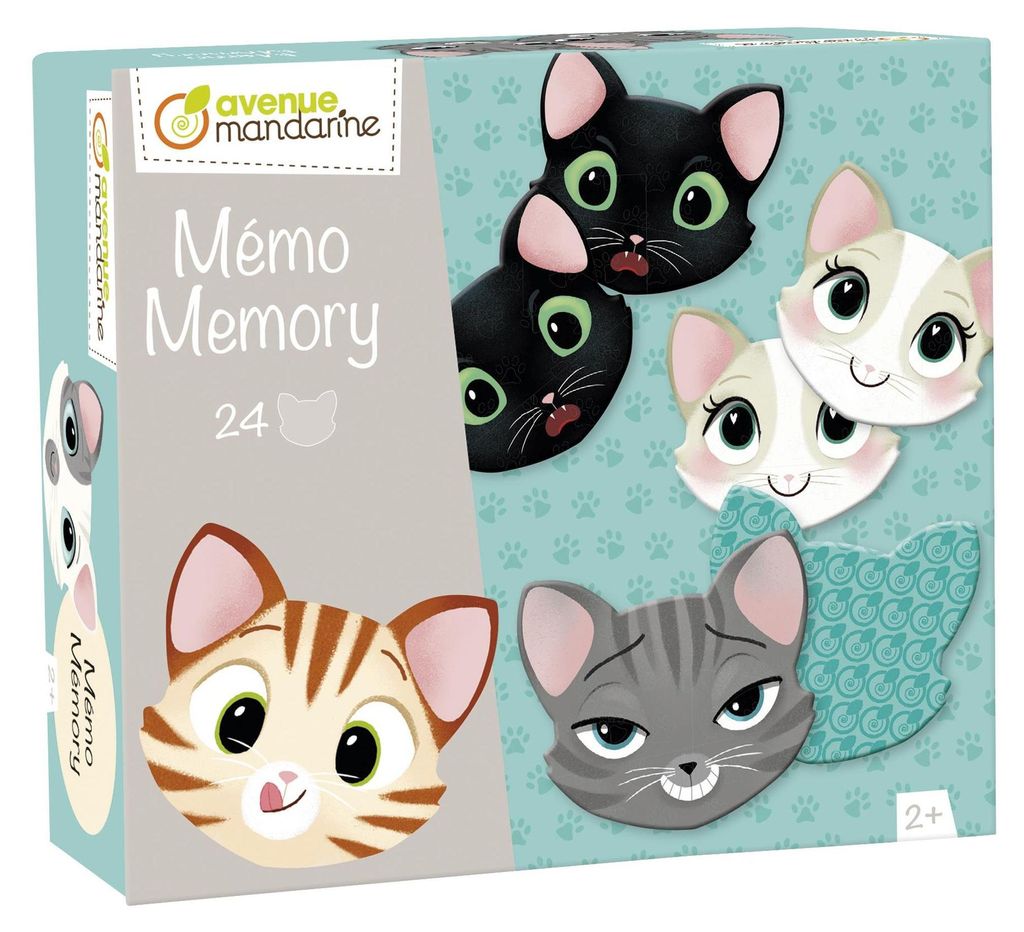 avenue mandarineJE505O avenue mandarine Memory "Katzen Immagine del prodotto 