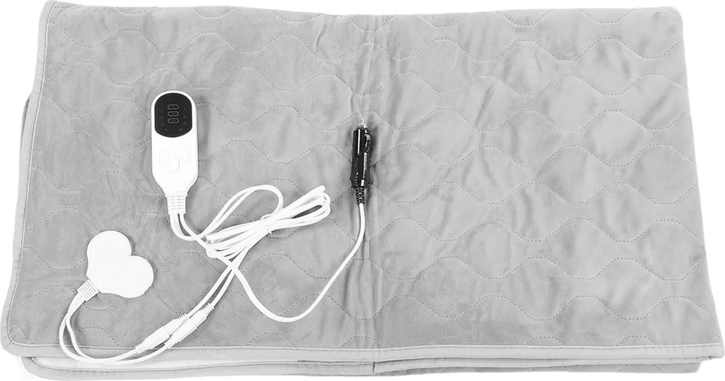 Couverture chauffante voiture 12V 150x120cm flanelle à 9 niveaux
