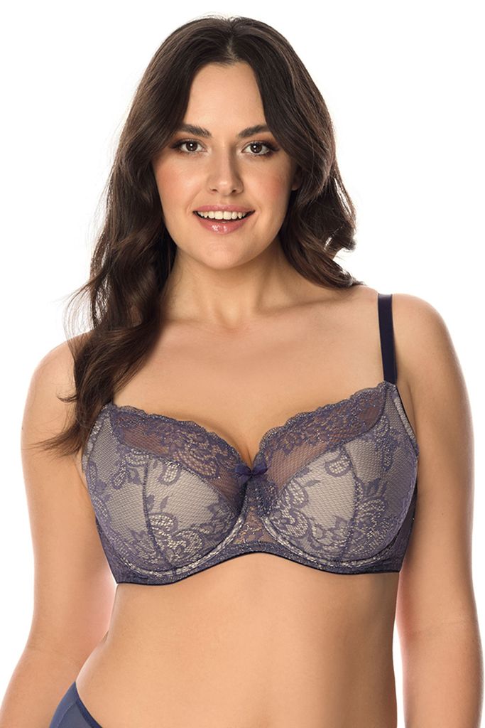 Vivisence 1045 navy blue 85D Polovyztužená podprsenka Obrázek produktu 