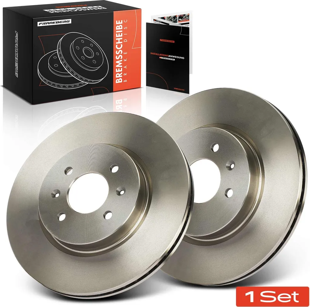 Disques de Frein Avant Haute Résistance pour Hyundai i20 et KIA Rio 1.2