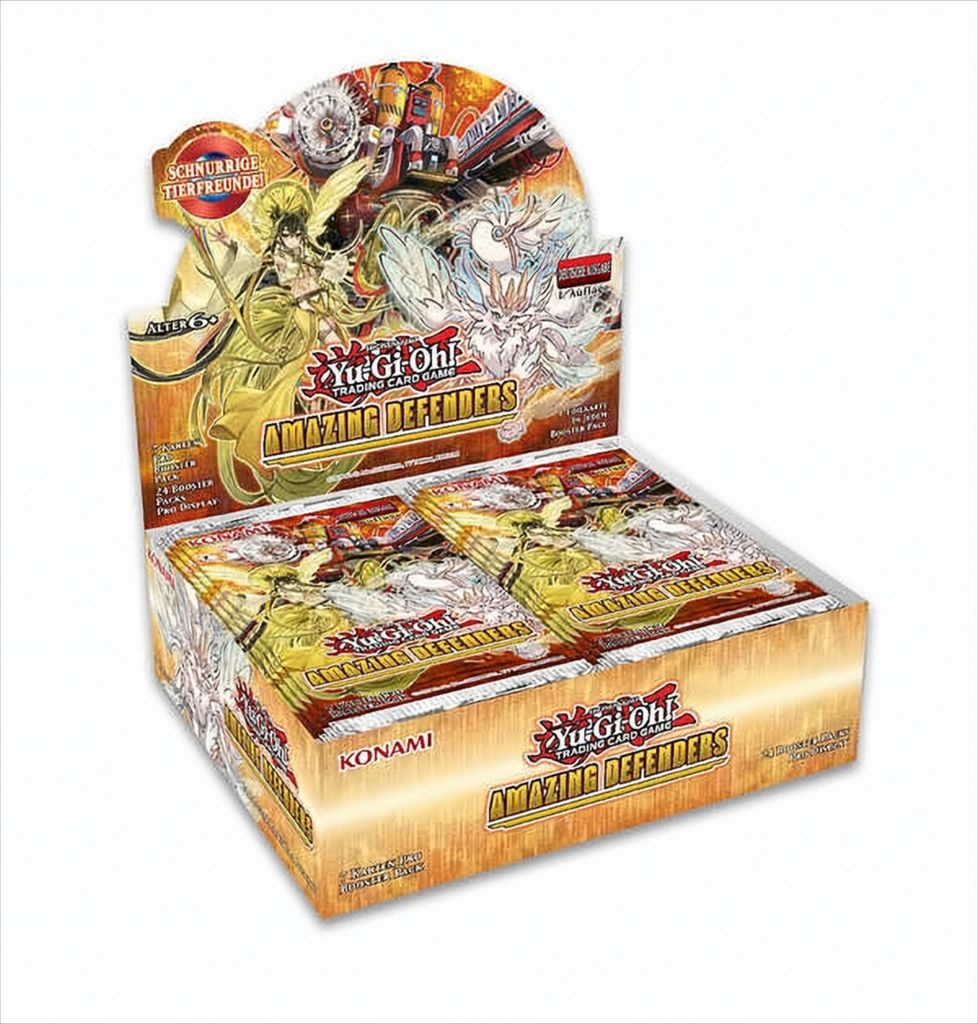 Yu Gi Oh Display 1 Amazing Defenders Deutsche Edition Games Trading Card Game