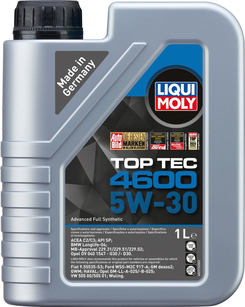 LIQUI MOLY Top Tec 4600 5W-30 1 l Produktbild 