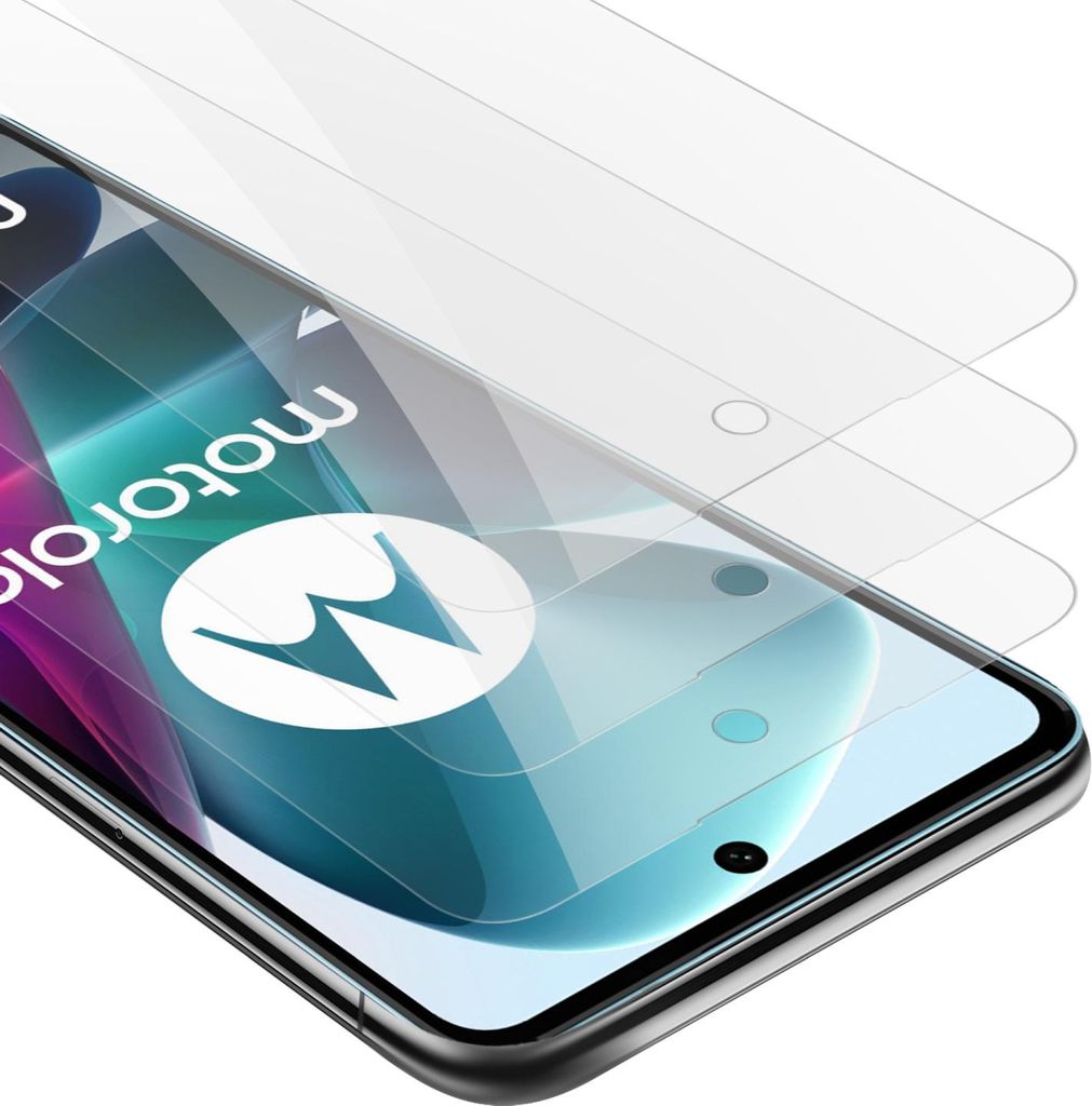 Cadorabo 3x Panzer Folie für Motorola MOTO G200 5G Produktbild 