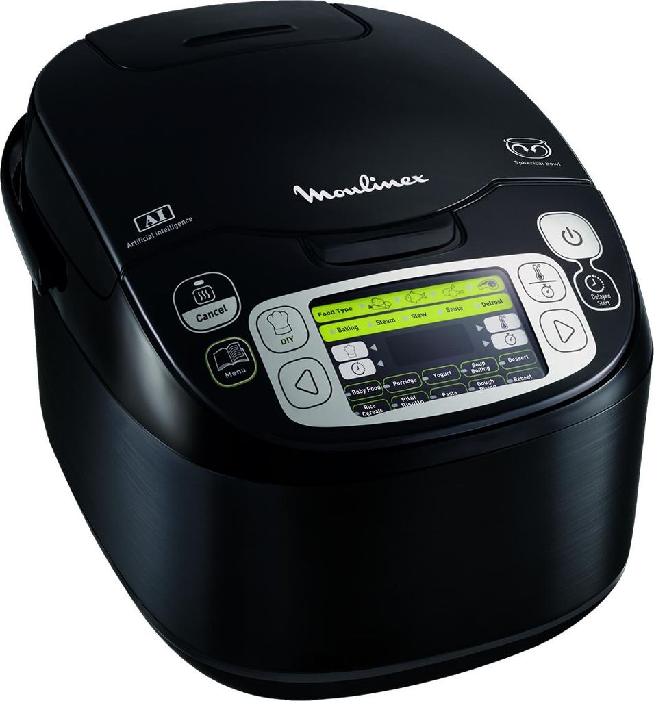 Moulinex MK815800, 5 l, 1200 W, Schwarz, 24 h Produktbild 