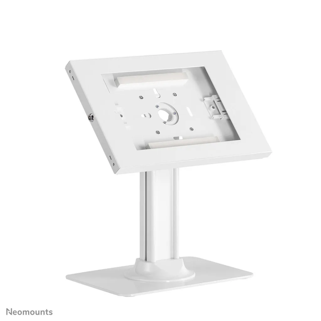 Support de table pour tablette tactile pivotant et robuste coloris blanc - 4