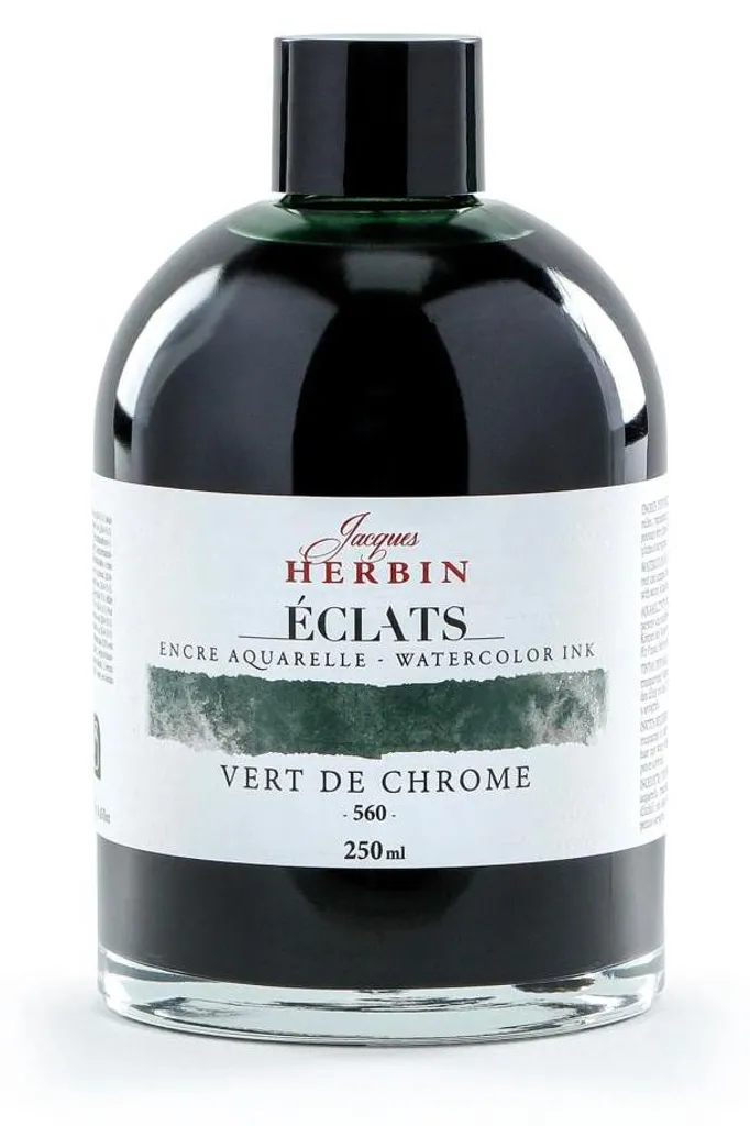 Encre Eclats vert chrome 250 ml à pigments intenses et longue tenue