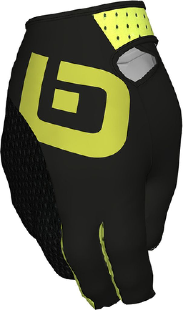 ALÉ Langfinger-Fahrradhandschuhe - MTB FANGO - Schwarz/Gelb L