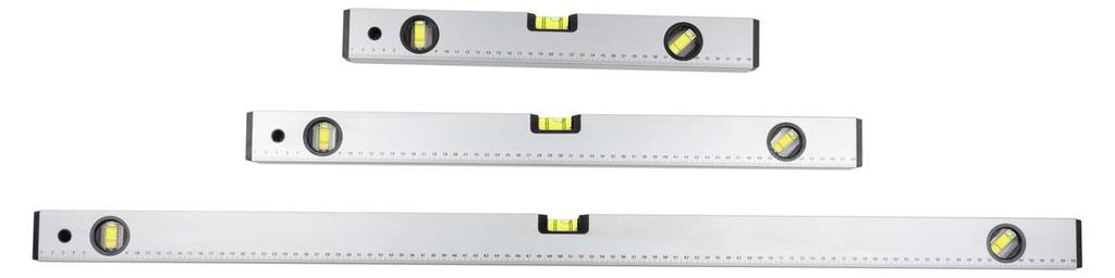 Zestaw poziomic Kinzo 40/60/100 CM - 0°/ 45°/ 90° - Zdjęcie produktu 