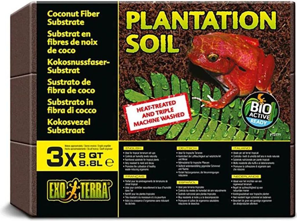Exo-Terra, Sustrato para Plantaciones, Briquetas de Fibra Imagen del producto 