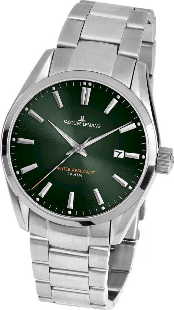 Jacques Lemans 1-1859H Derby Herrenuhr 40mm 10ATM