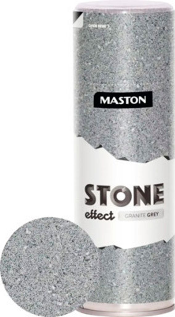 Sprühlack Maston Stone effect Steineffekt granitgrau 400 ml Produktbild 