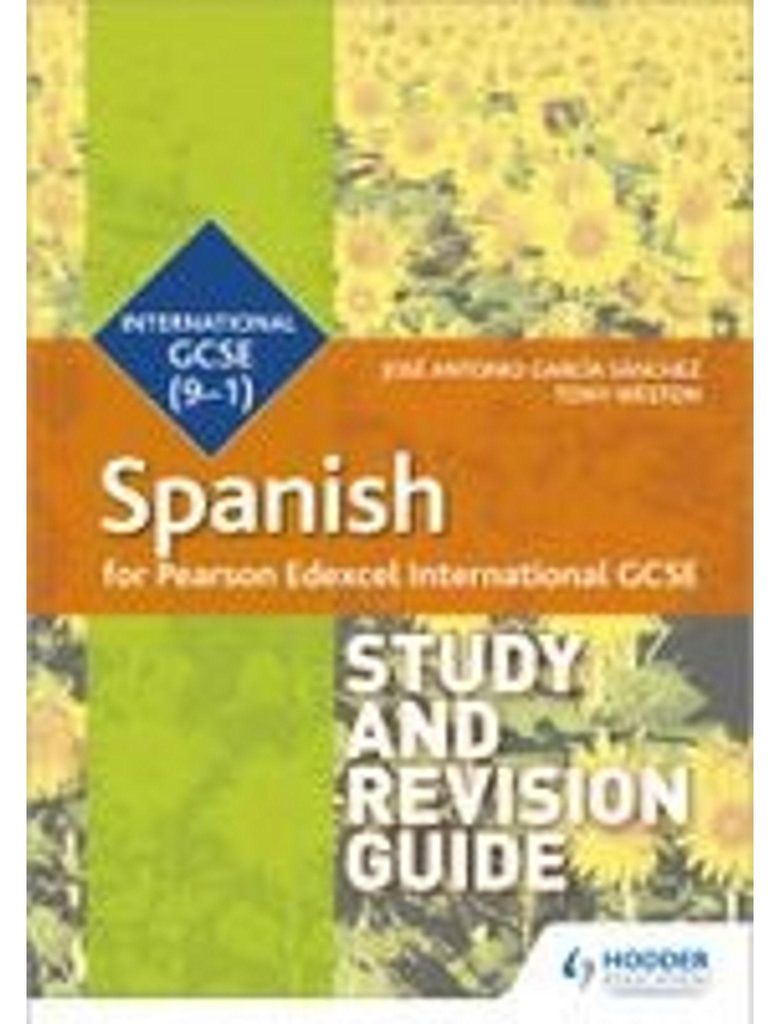 Pearson Edexcel International GCSE Spanish Study and Revision Guide