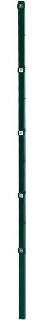 Pfosten für Doppelstabmattenzaun 210 cm RAL 6005 Gartenzaun Produktbild 