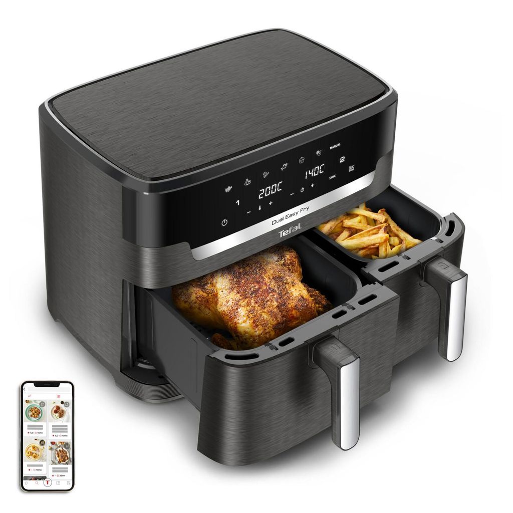 Tefal Easy Fry Dual XXL EY942HE0 Fritteuse Doppel 11 l Produktbild 