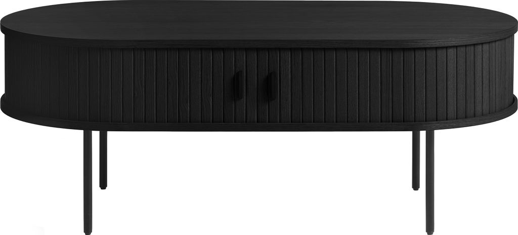 Couchtisch >Nerja< in Schwarz - 120x45x60 (BxHxT) Produktbild 
