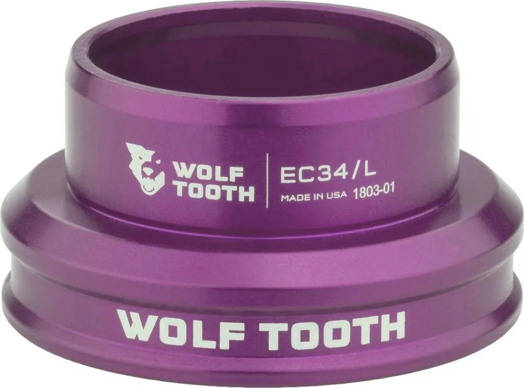 Jeu de Direction EC34/30 Wolf Tooth Performance en Aluminium Pourpre