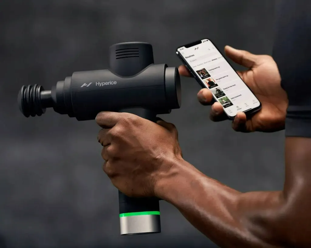 Hyperice Hypervolt 2 Pro Appareil de Massage Noir avec 5 Vitesses Pro - 18