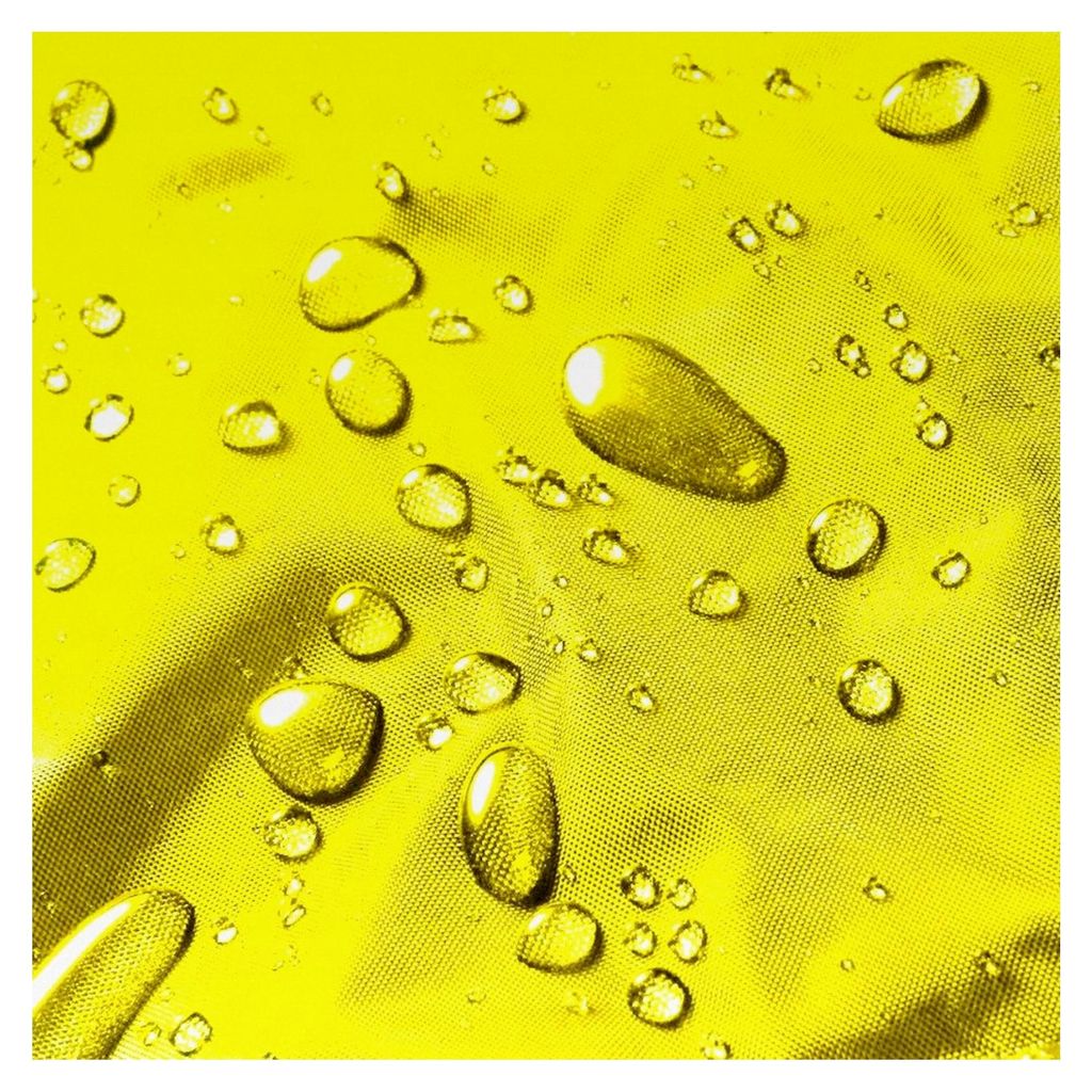 Abdeckplane 125x95x15 cm für Essbank, Holzbank und Gartentisch, 900 D, 500 g/m², 6.000 mm Wasserbeständigkeit, Gelb