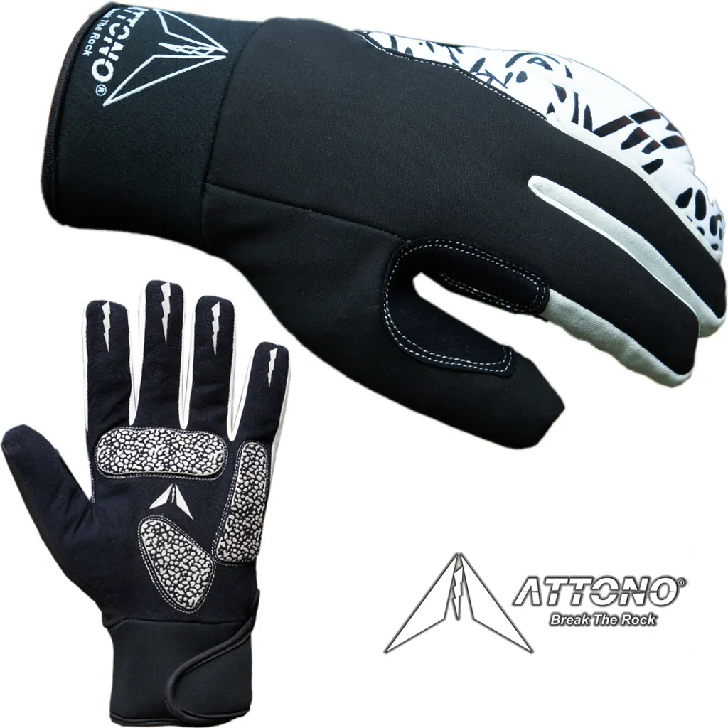 Offerta Guanti ATTONO® Invernali Ciclismo Taglia 8 Gel Impermeabili