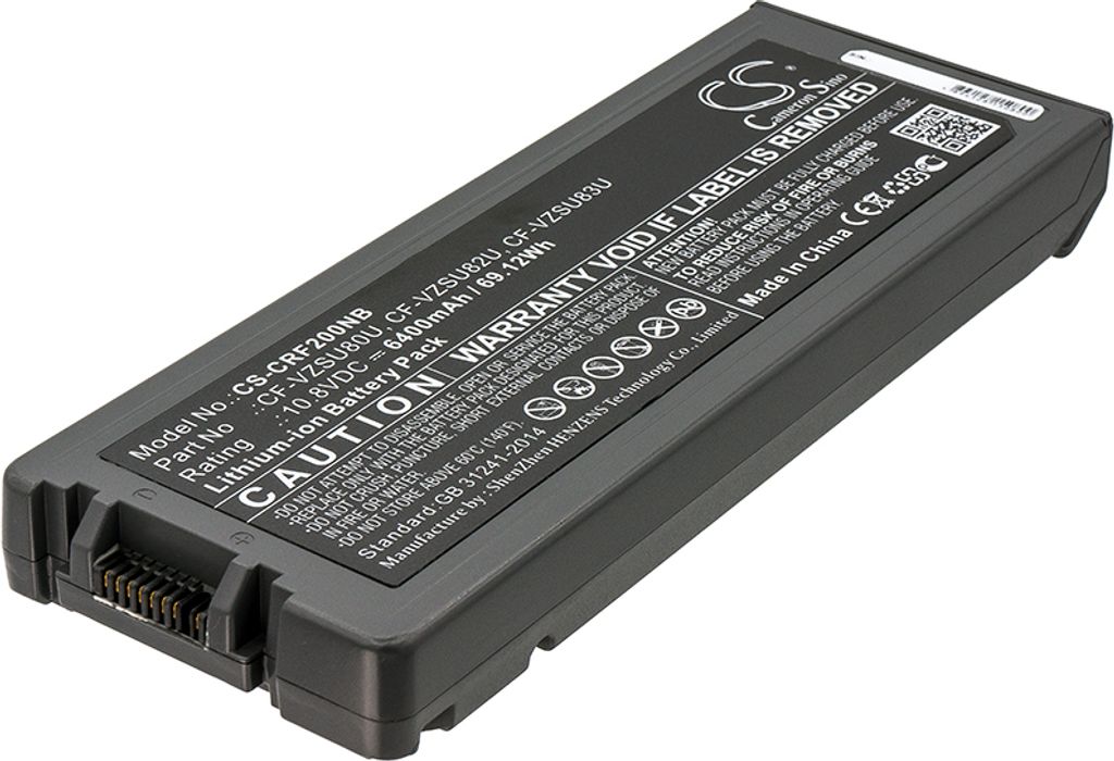 TECHTEK Laptop Akkus Kompatibel mit [Panasonic] Toughbook CF-C2, Toughbook CF-C2 MK1 Ersetzt CF-VZSU80U, für CF-VZSU82U, für CF-VZSU83U