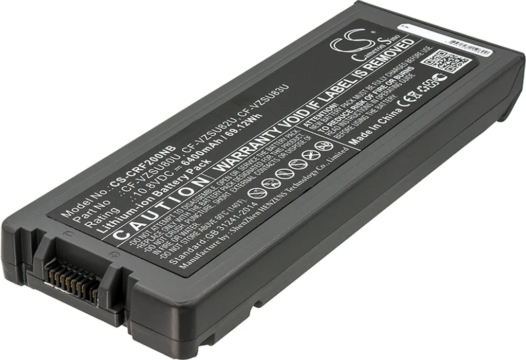 Batterie de Rechange pour Ordinateur Panasonic Toughbook CF-VZSU80U