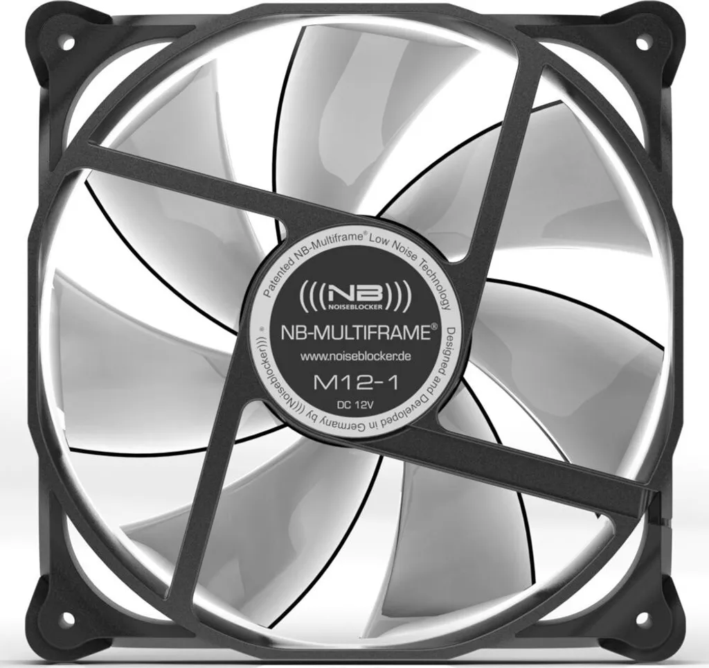 Ventilateur 120mm pour PC silencieux Noiseblocker NB-Multiframe M12-PS