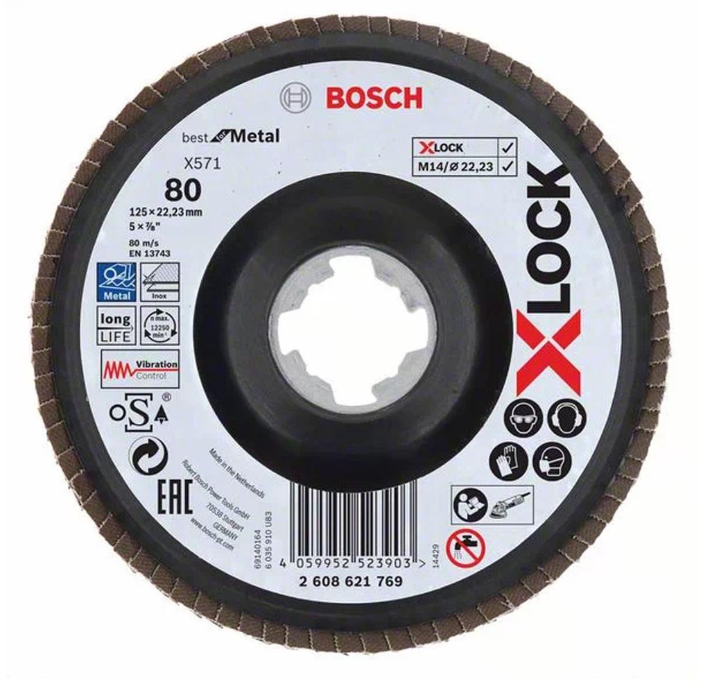 Dischi lamellari Bosch Best for Metal con sistema X-LOCK Immagine del prodotto 