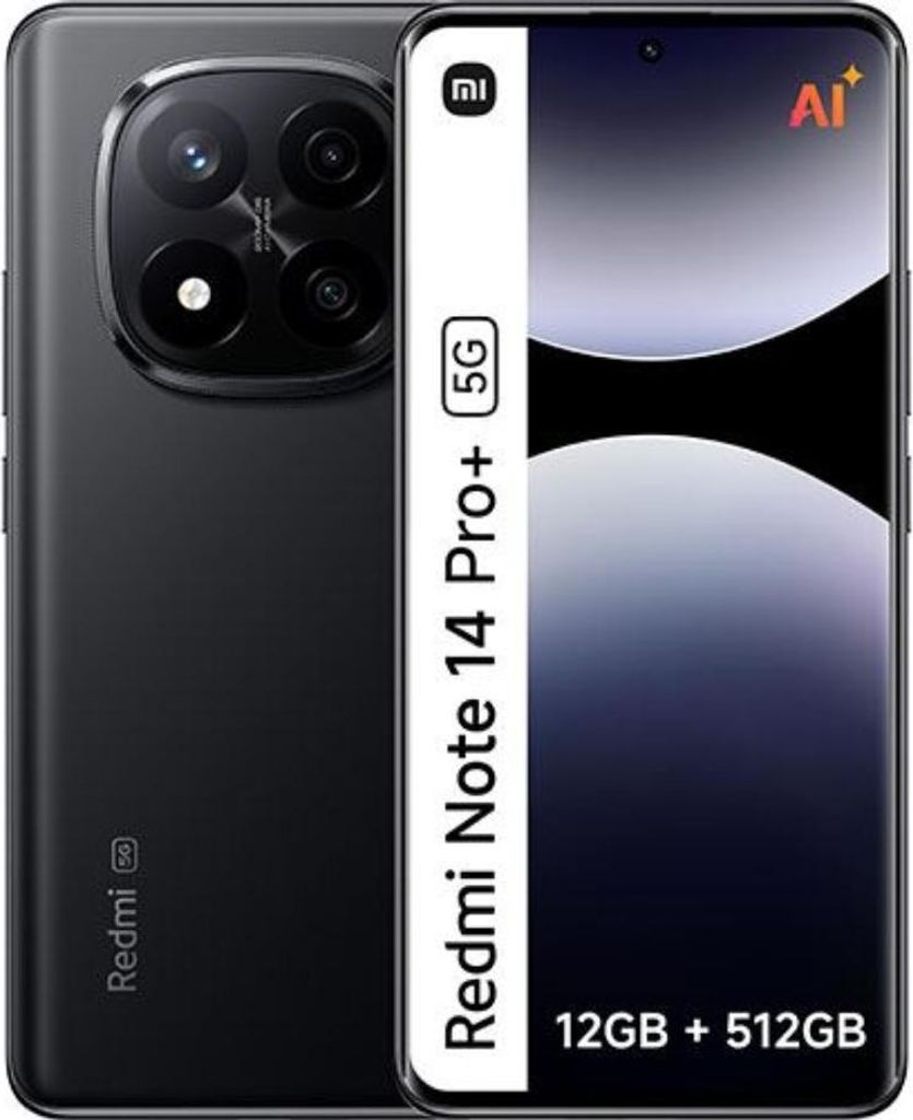 Xiaomi Redmi Note 14 Pro+ 5G 512GB/12GB Dual SIM Noir Image du produit 