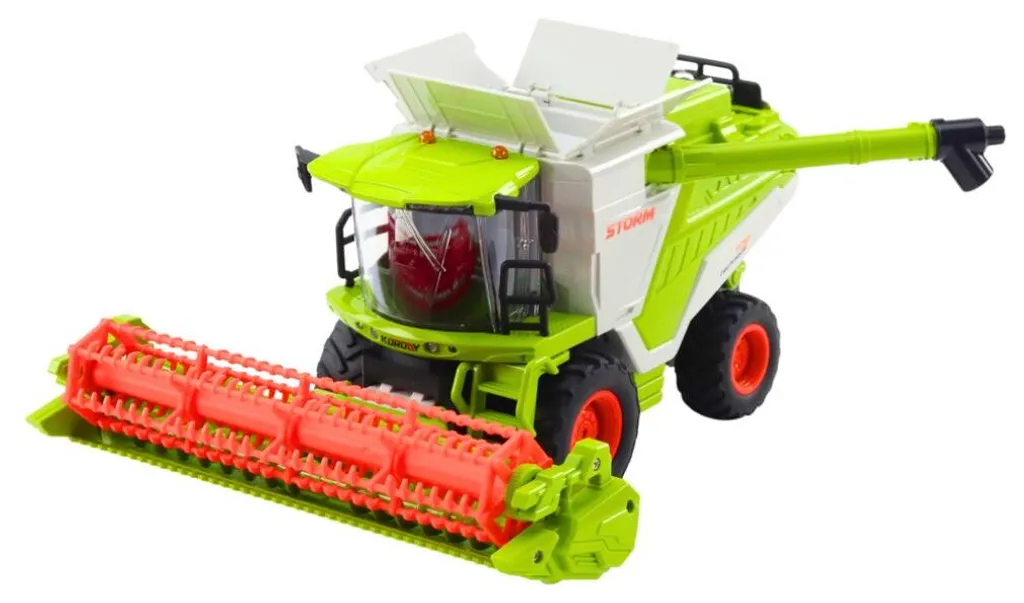 Véhicule agricole moissonneuse télécommandée pour jouer dans le jardin