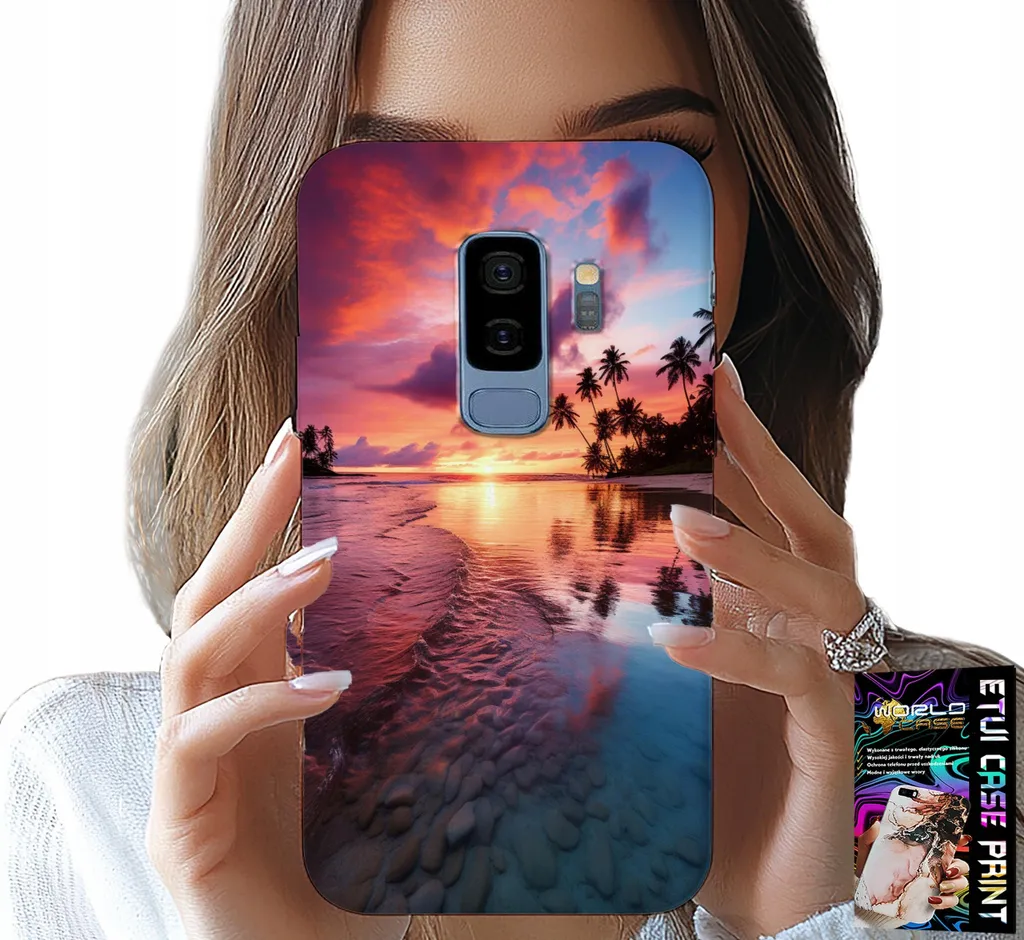 Cover Samsung S9 Plus Viaggio - Custodia Isola e Mare Resistente
