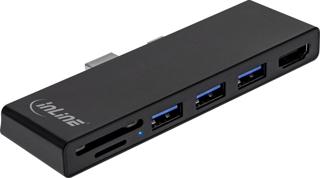 InLine® 35393 MultiHub, Surface Pro 4/5/6, 3-portowe Zdjęcie produktu 
