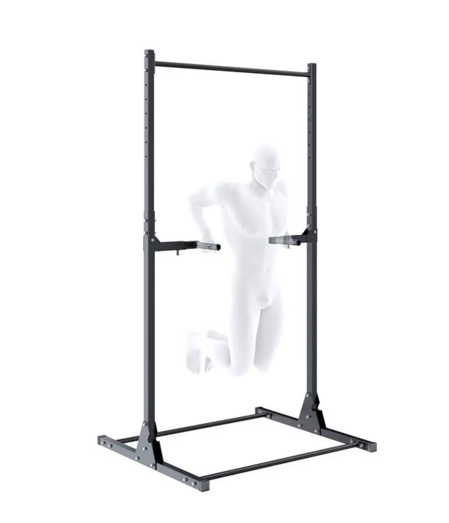 Tour de traction musculation et chaise romaine fixe avec barre de traction pro