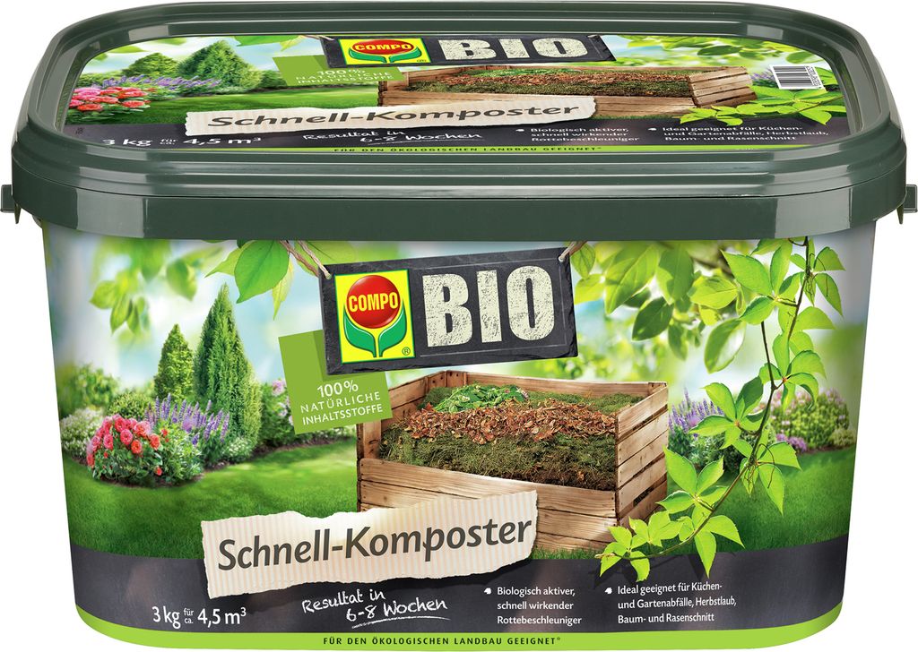 Artikelbild 1 von 'BIO Schnell-Komposter (3 kg)' aus der Kategorie Kompostierung