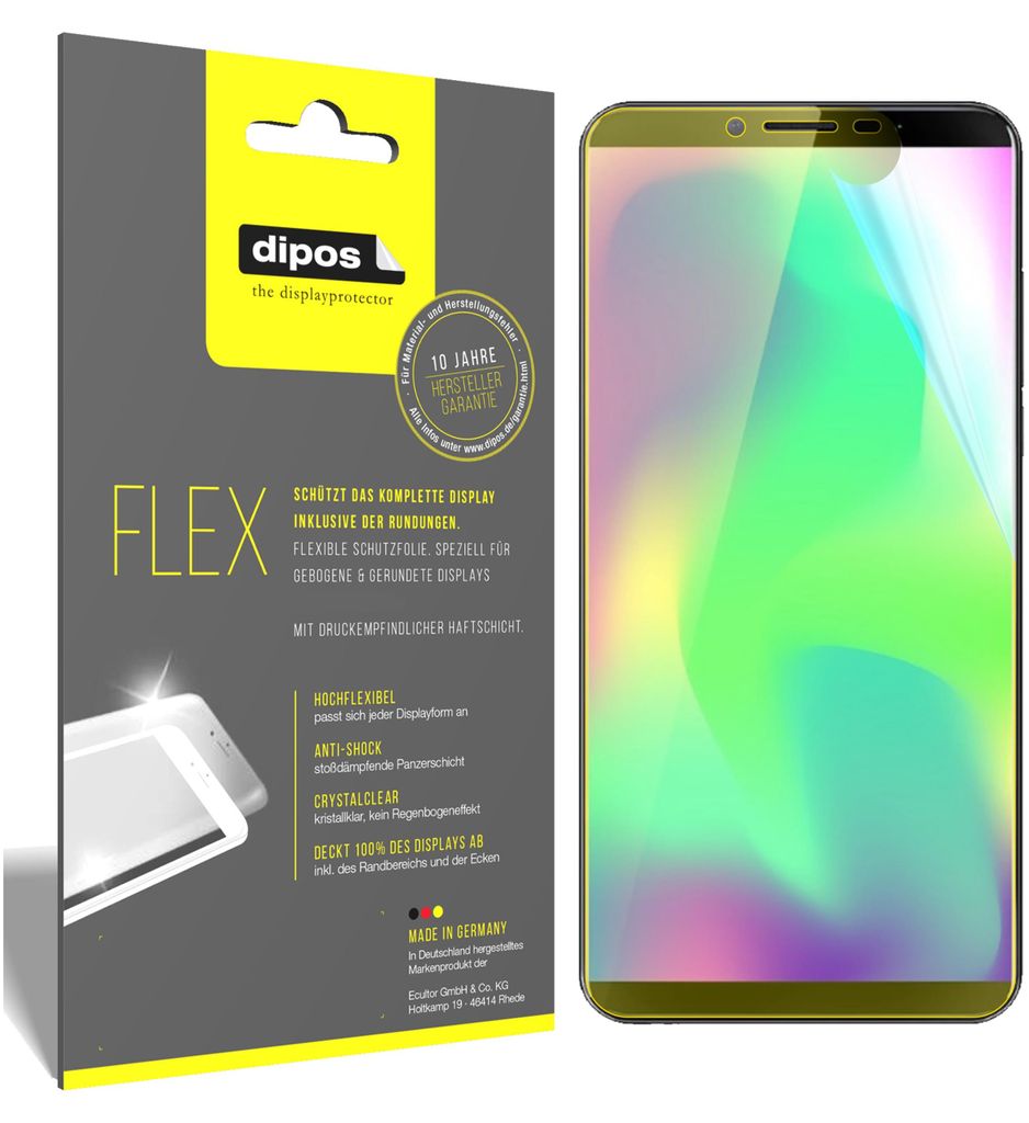 3x Cubot X19 Schutzfolie Folie, 100% Displayabdeckung, Produktbild 